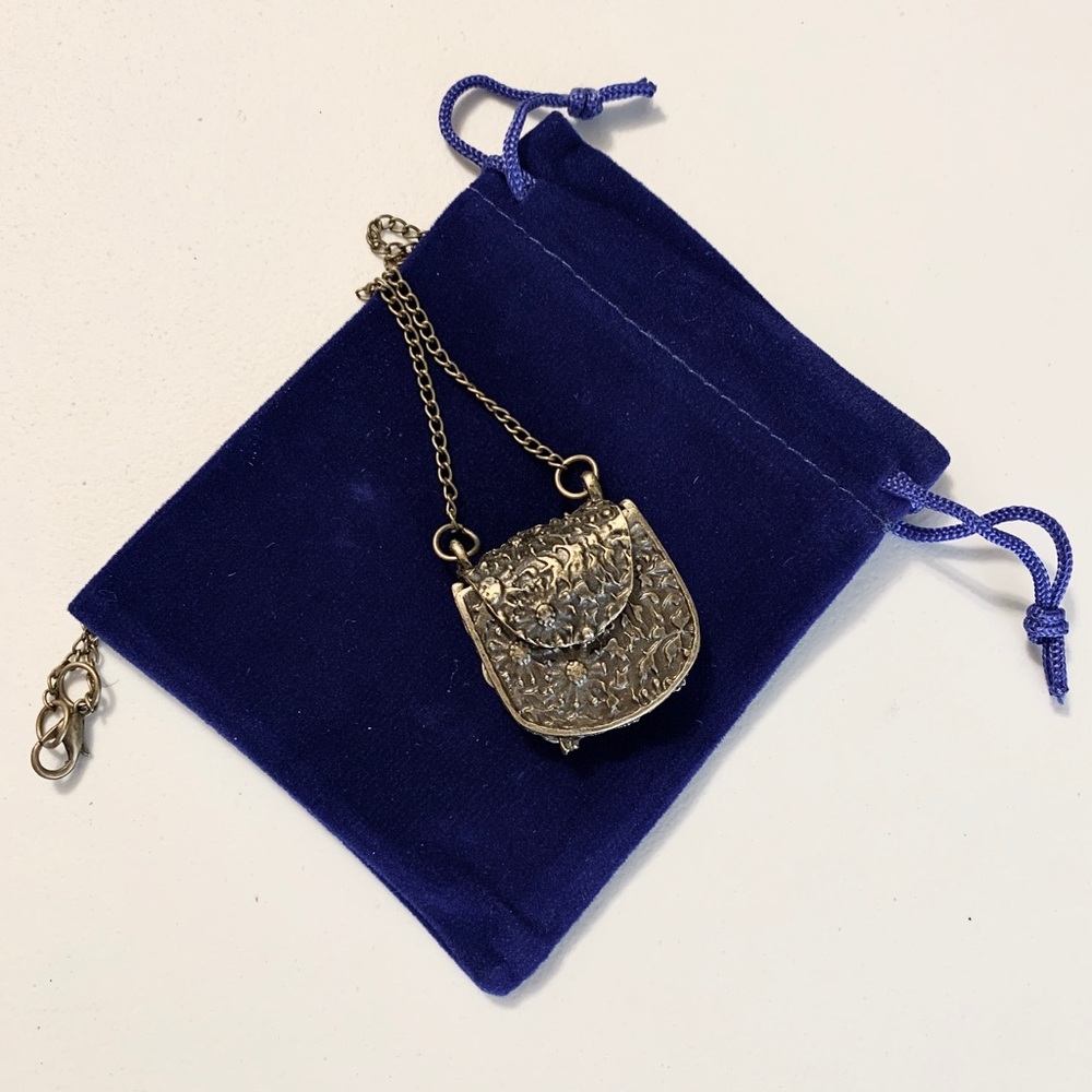 Steampunk Pouch Necklace